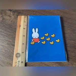 MIFFY-Imported (NWT) Miffy with Ducks Notepad-Attached Magnet